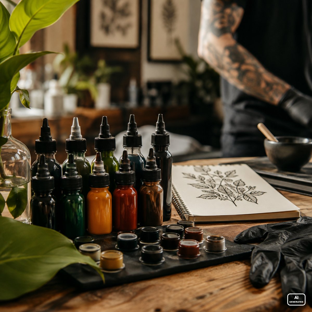 Vegane Tattoofarben Vegane Tattoofarben